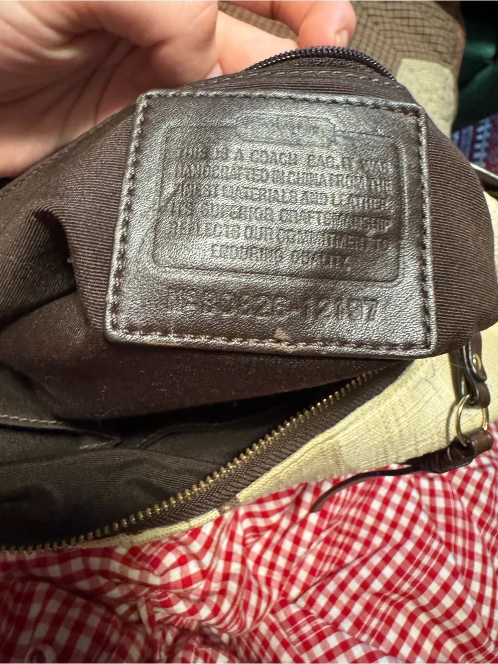 coach carly bag